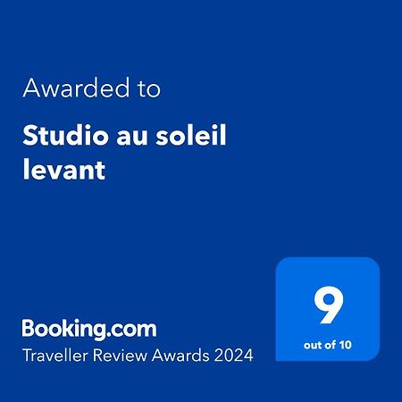 Studio Au Soleil Levant, Avec Piscine Ла-Трините Экстерьер фото